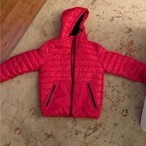 Kenneth Cole Kids Bright Red Puffer Jacket